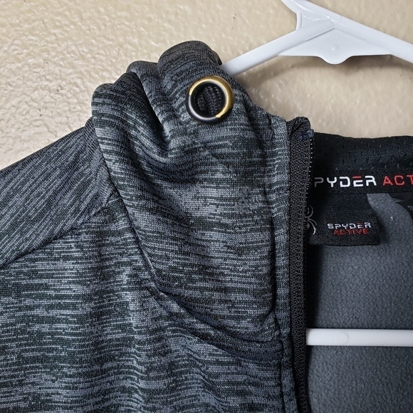 Spyder Active ProWeb 1/2 Zip Hoodie Pullover-Size S - Picture 3 of 8